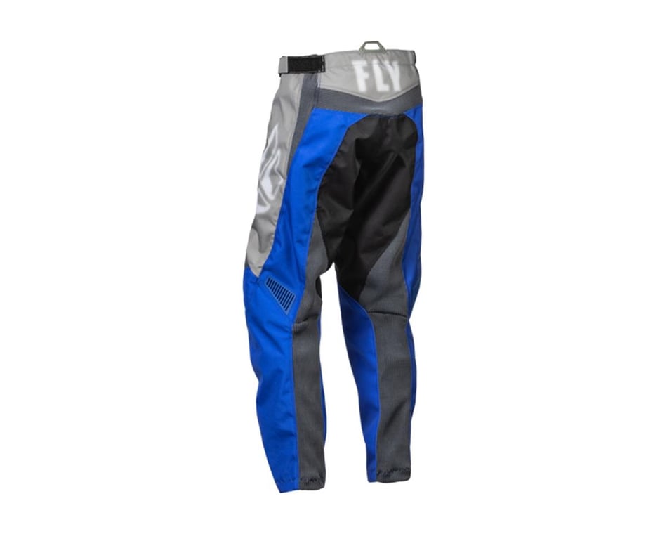 Fly Racing Youth F-16 Pants (Grey/Blue) (26)