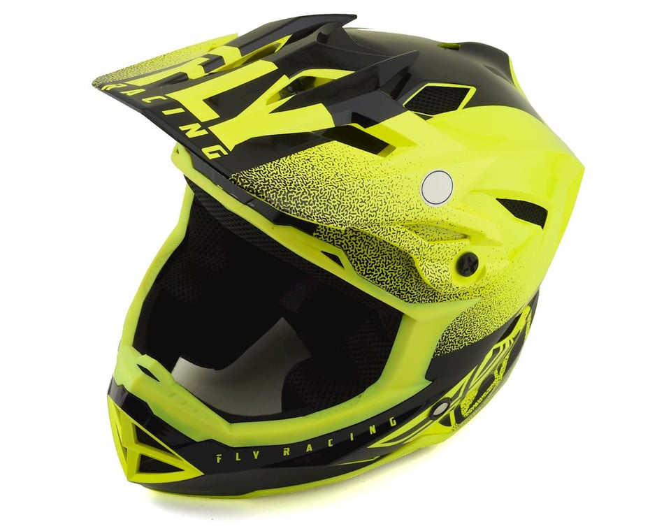 Yellow Fly Racing Bike Default MTB Mountain Helmet Dither Hi-Viz 