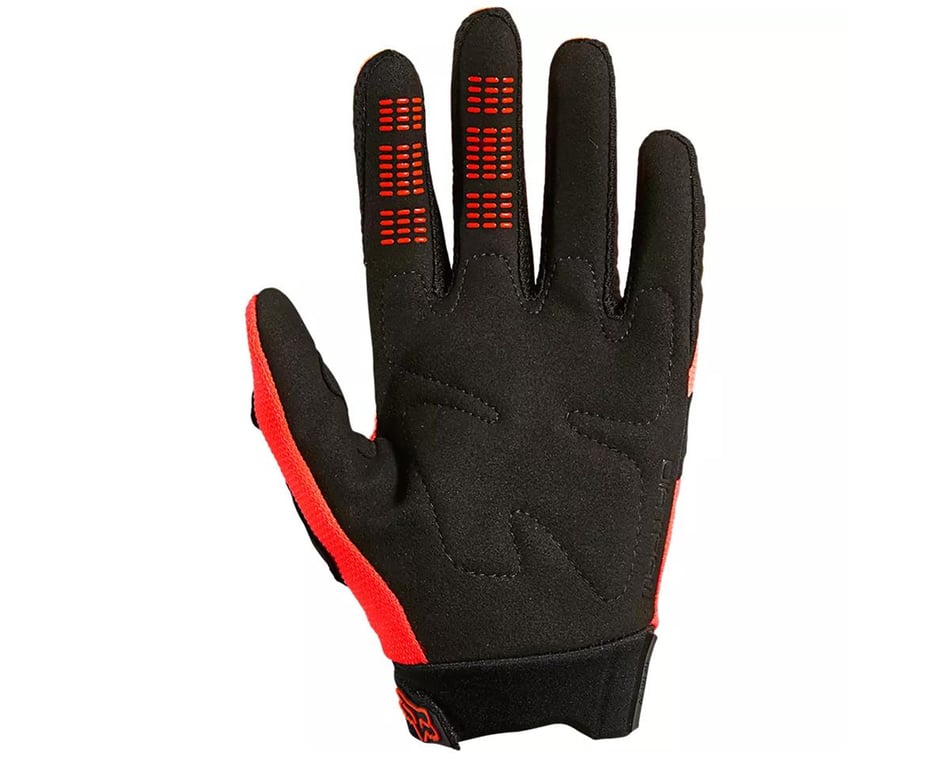 Fox Racing Dirtpaw Youth Gloves (Fluorescent Red) (Youth M)