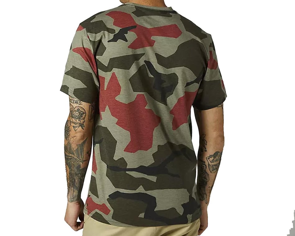 Fox Raglan Khaki Camo T Shirt