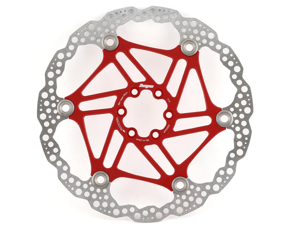 Hope Floating Disc Brake Rotor (Red) (6-Bolt) (200mm) - Dan's Comp