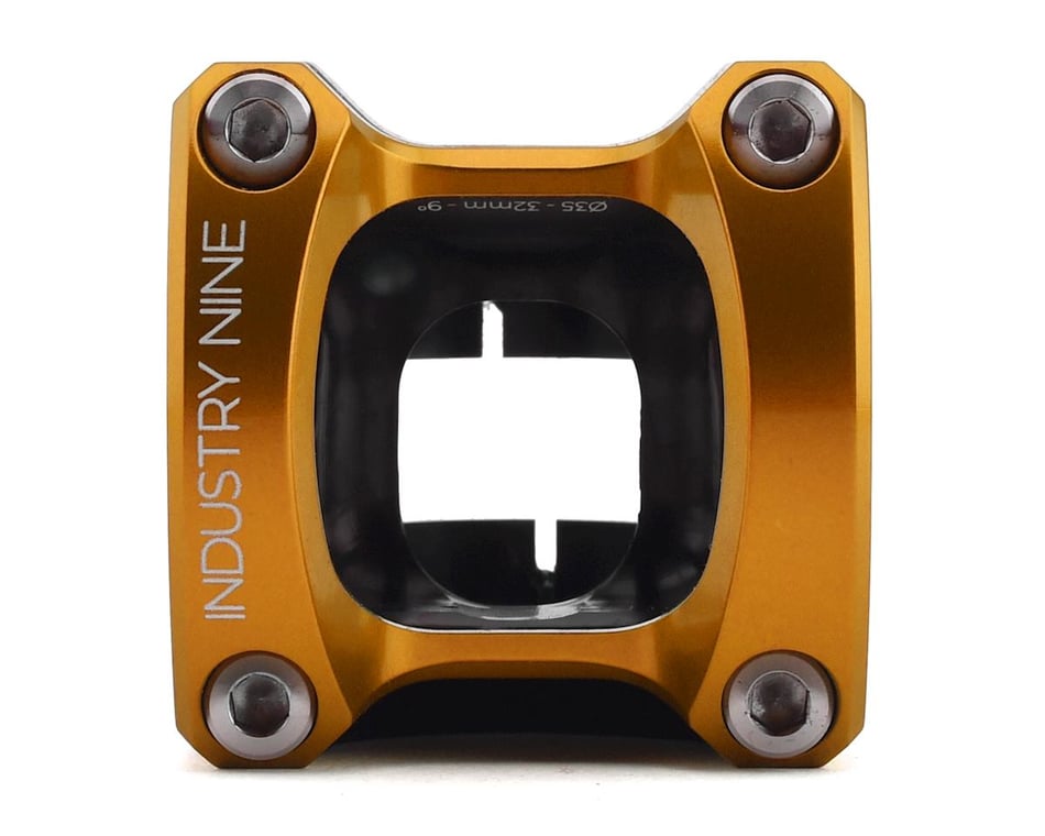 Industry Nine A35 Stem (Black/Gold) (35.0mm) (32mm) (9°) - Dan's Comp