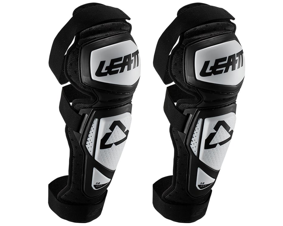 Leatt 3.0 EXT Knee/Shin Guard (White/Black) (S/M) - Dan's Comp