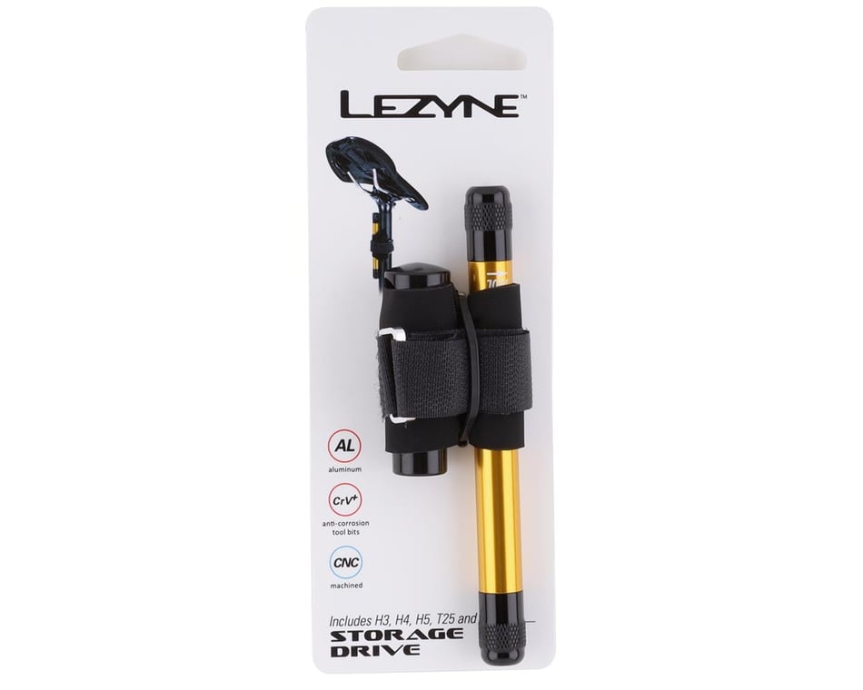 Lezyne Storage Drive Tool Kit (Black/Nickle) - Dan's Comp