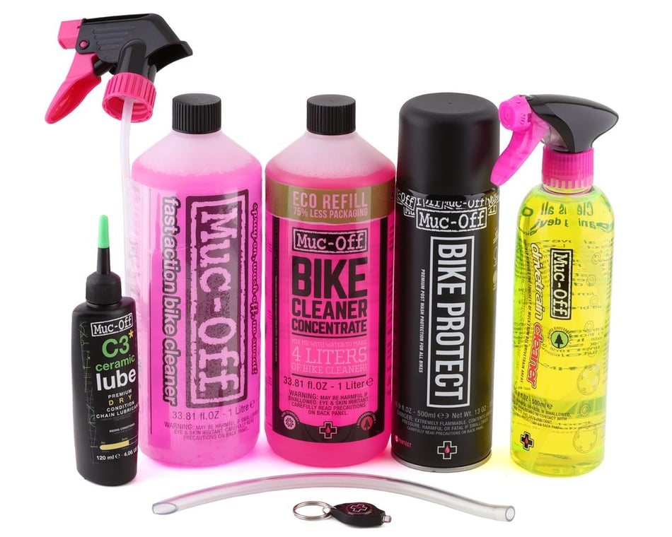 Muc-Off Pressure Washer Bike Bundle (Pink) - Dan's Comp