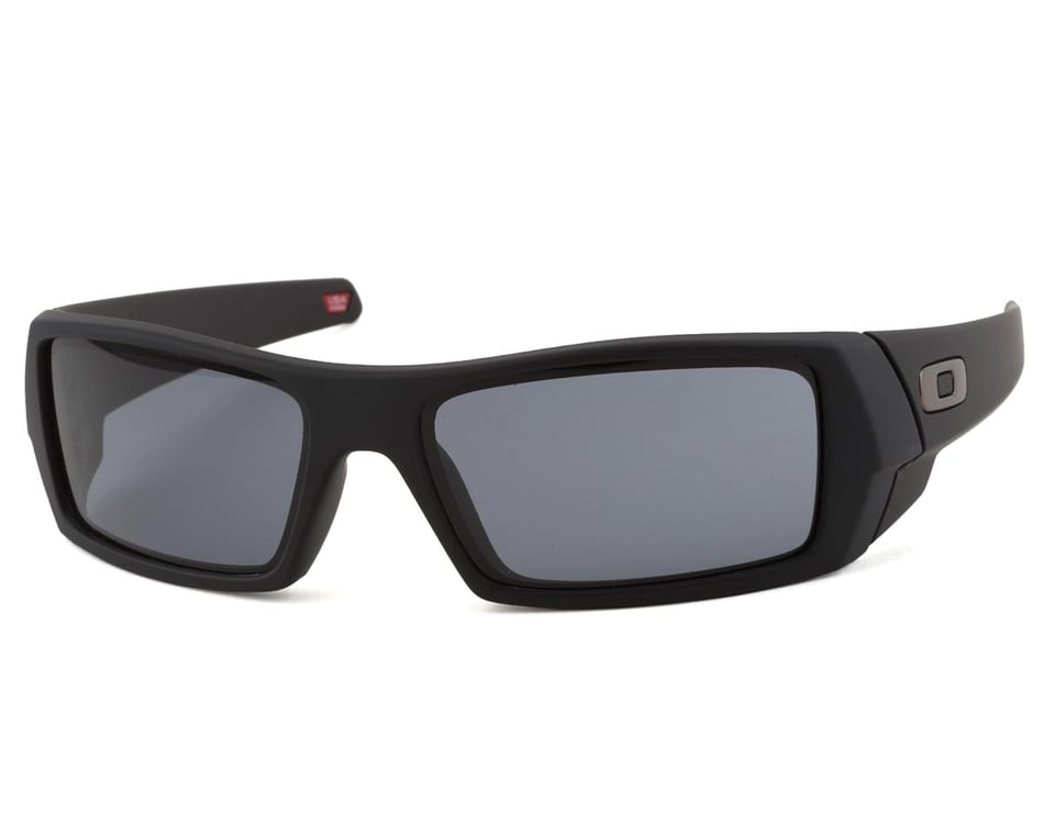 Oakley Gascan Sunglasses (Matte Black) (Grey Lens) - Dan's Comp