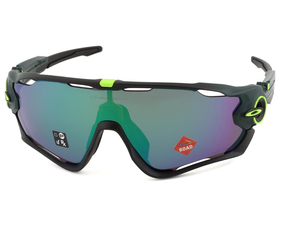 Oakley Jawbreaker Sunglasses (Matte Black/Hunter Green) (Prizm Road Jade  Lens) - Dan's Comp