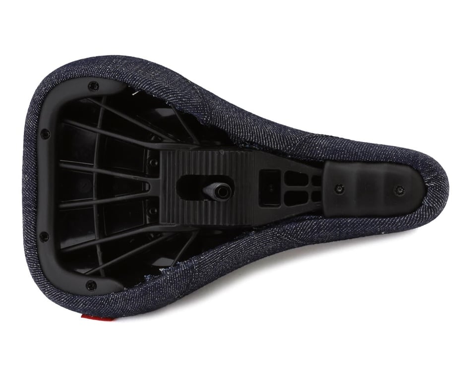 Odyssey Big Stitch Pivotal Seat (Fat) (Blue Denim/Red) - Dan's Comp