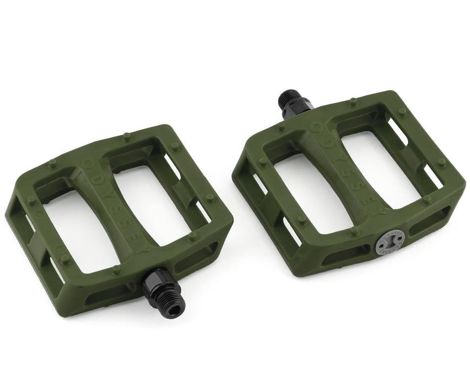 Olive green mtb sales pedals