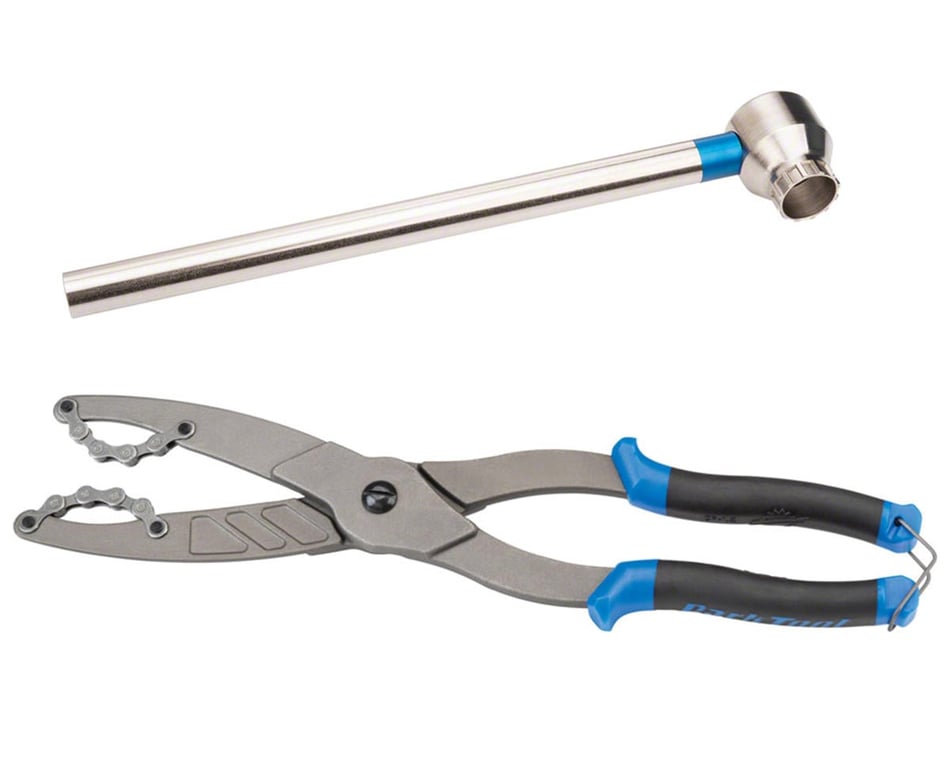 Cyclus Tools Kassettenschlüssel für Montage und Demontage, Shimano/ Campagnolo, Blau
