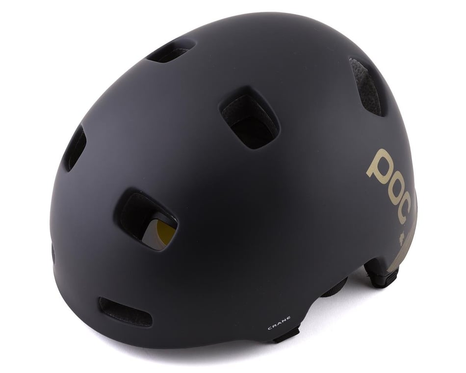 POC Crane MIPS Fabio Edition Helmet (Uranium Matte Black/Gold) (S