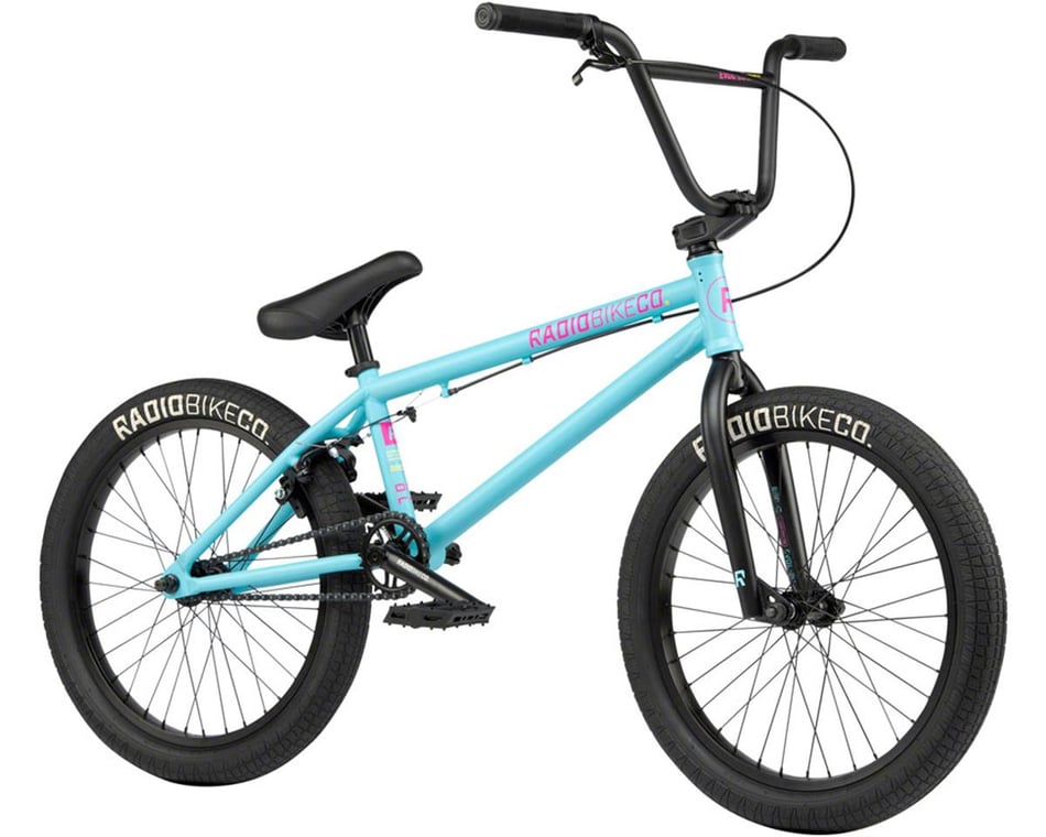 Radio 2022 Evol 20 BMX Bike 20.3 Toptube Matte Sky Blue Dan s Comp