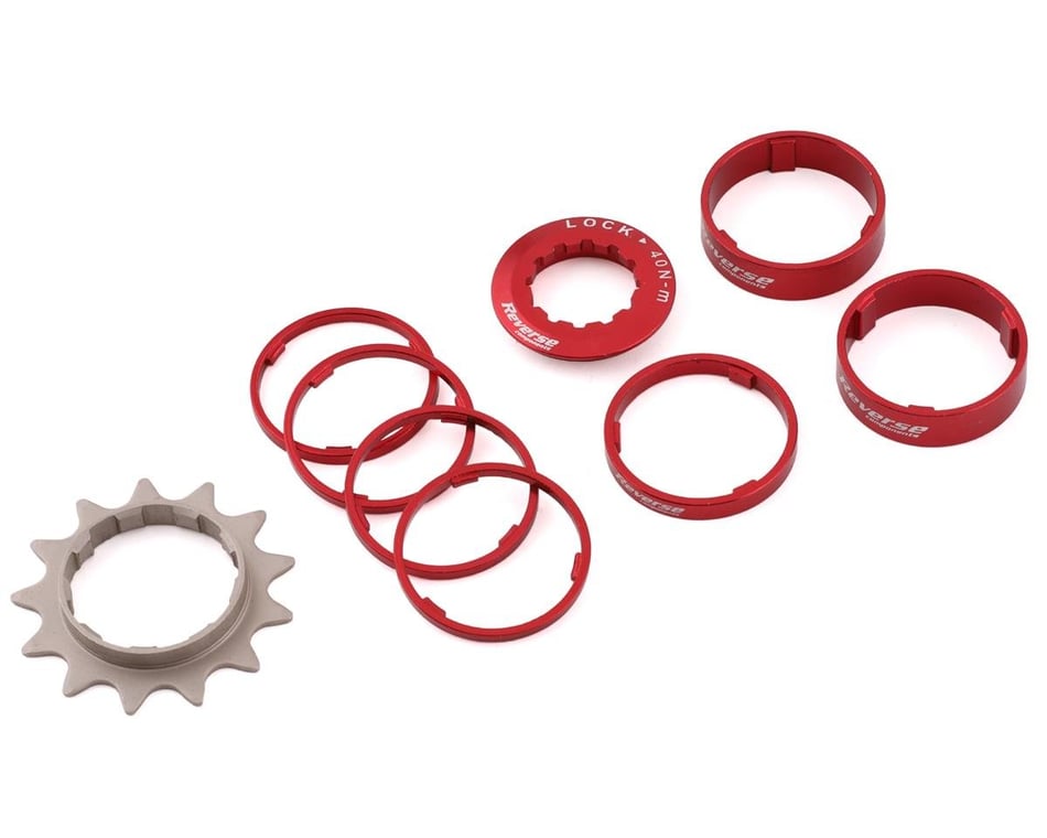 Single speed hub conversion clearance kit