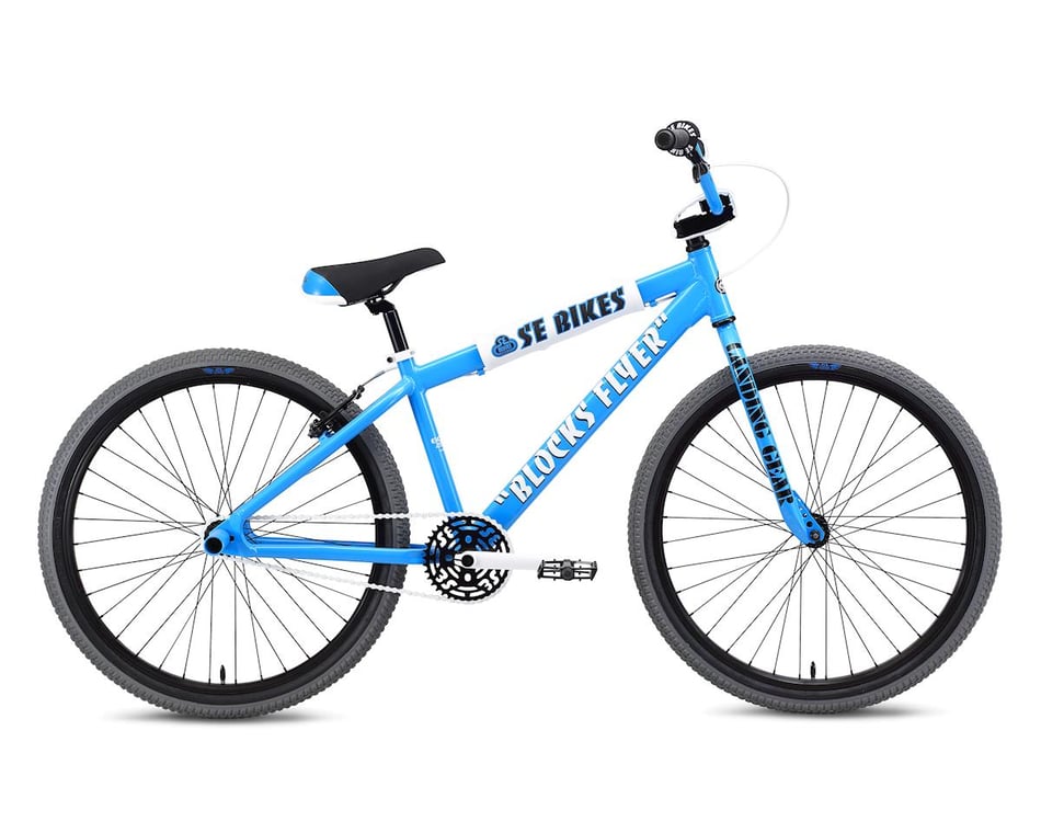 SE Racing 2019 Blocks Flyer 26 BMX Bike Blue 22 TopTube