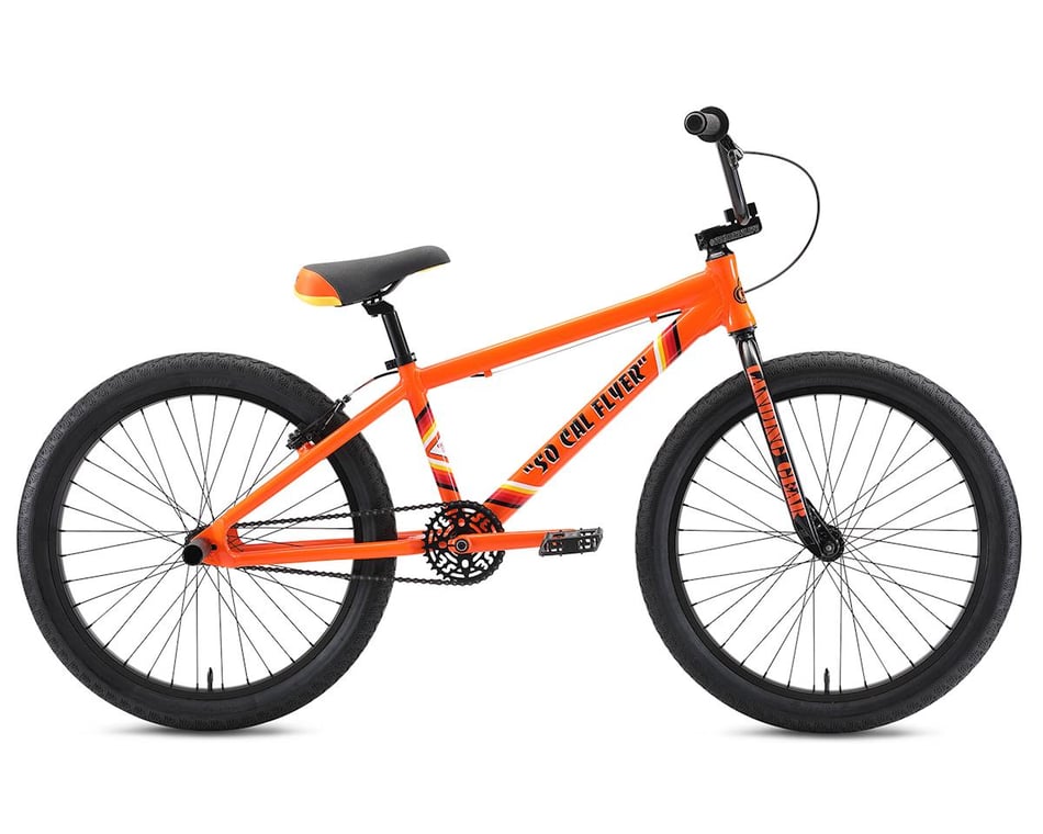 SE Racing SO Cal Flyer 24 BMX Bike 21.3 TopTube Orange Dan s Comp