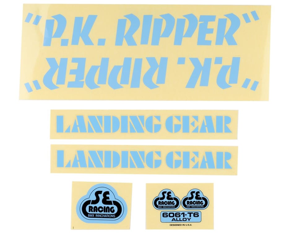 SE Bikes Pk Ripper Decal Set