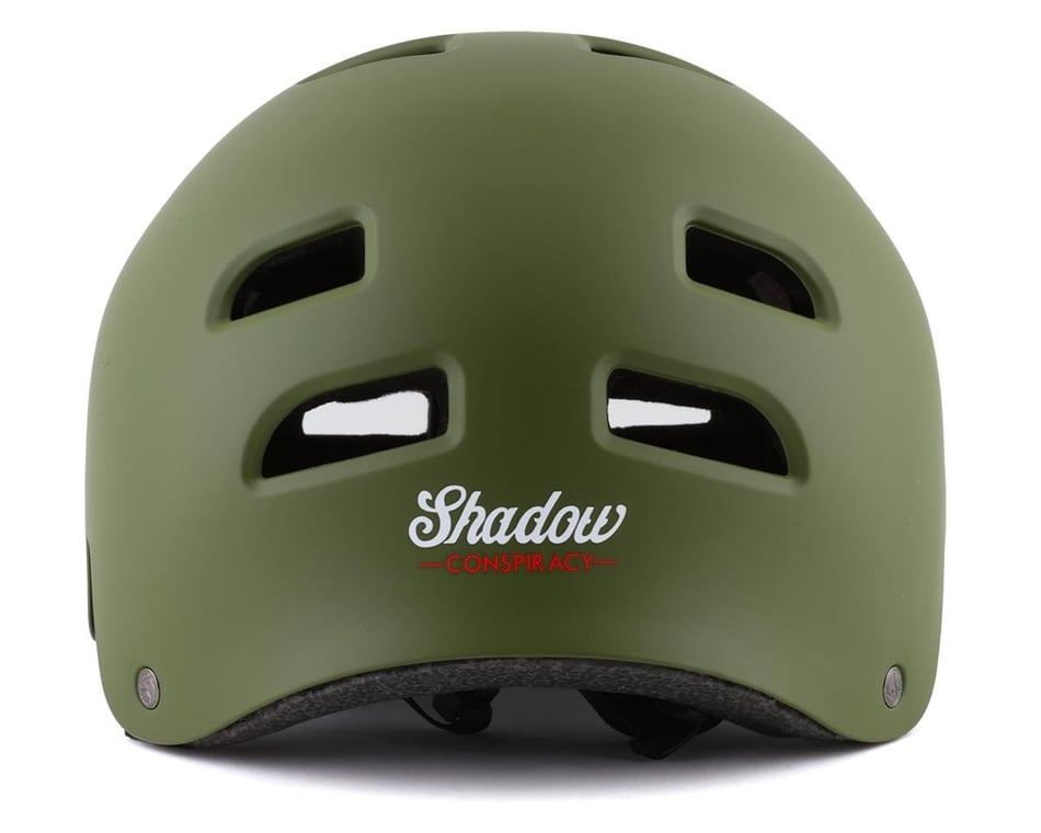 Shadow Conspiracy Classic BMX Skate Helmet Matt Army Green 