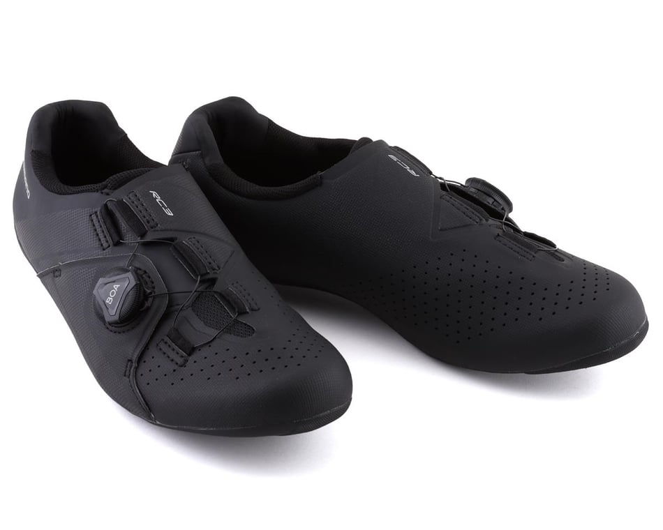 Shimano RC3 Wide Road Shoes (Black) (43) (Wide)