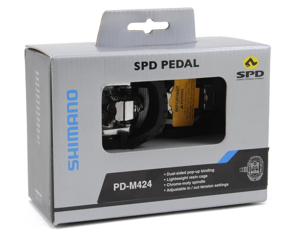 dårlig Drik vand Regnskab Shimano PD-M424 SPD Pedals - Dan's Comp
