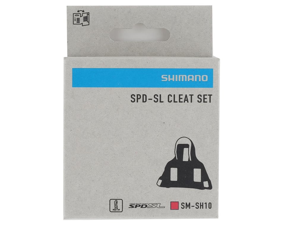 Shimano SPD-SL Road Cleats (0°) (SM-SH10) (Red) - Comp