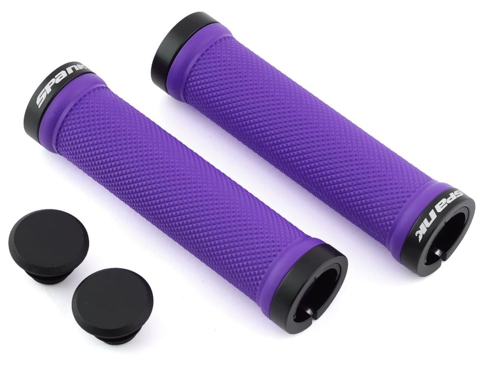 Purple handlebar online grips