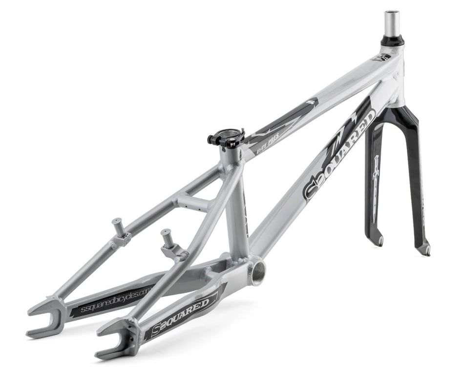 Silver fashion bmx frame