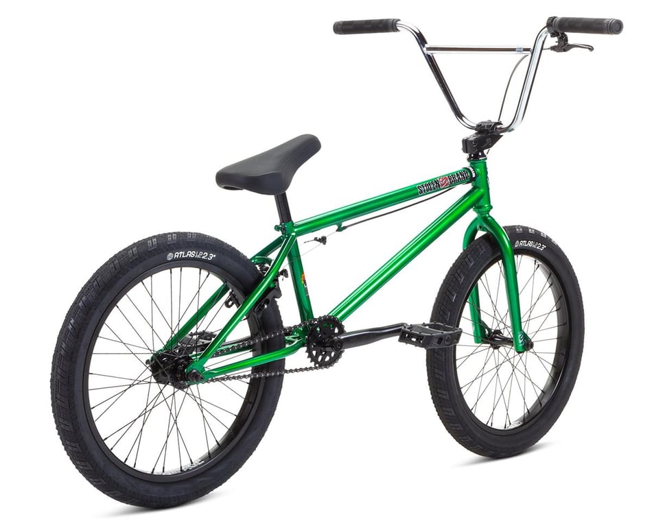 målbar En sætning Rusten Stolen 2022 Heist 20" BMX Bike (21" Toptube) (Dark Green/Chrome) - Dan's  Comp