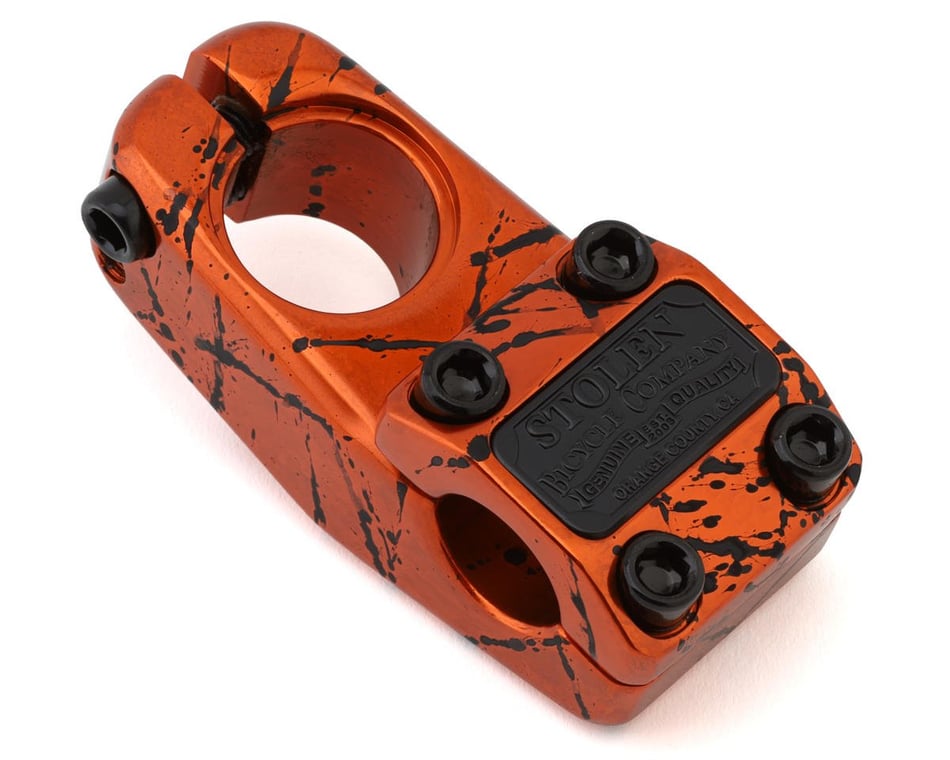 Orange store bmx stem