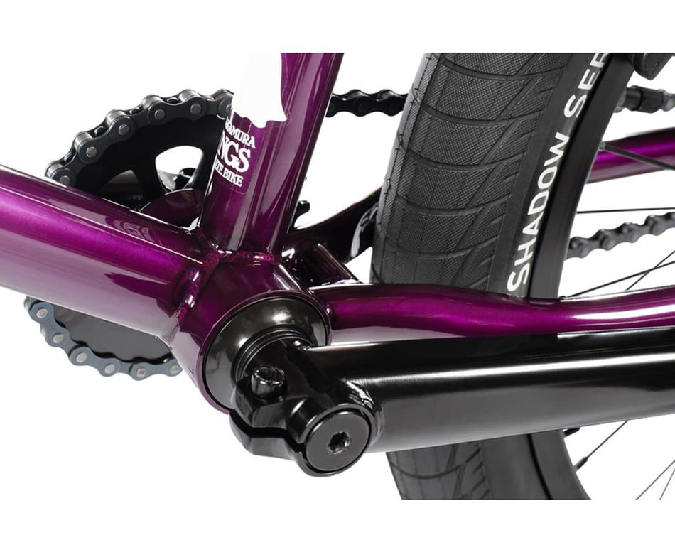 Subrosa Wings Park BMX Bike .2" Toptube Trans Purple Rim Nakamura