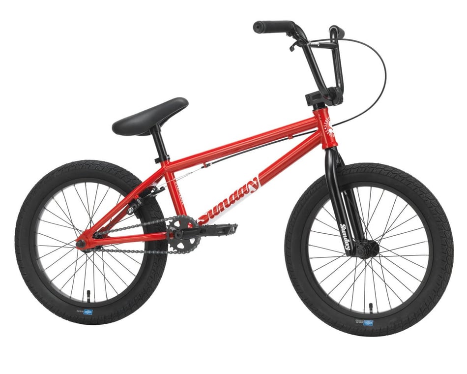 Sunday Primer 18 BMX Bike 18.5 Toptube Fire Engine Red Dan s Comp