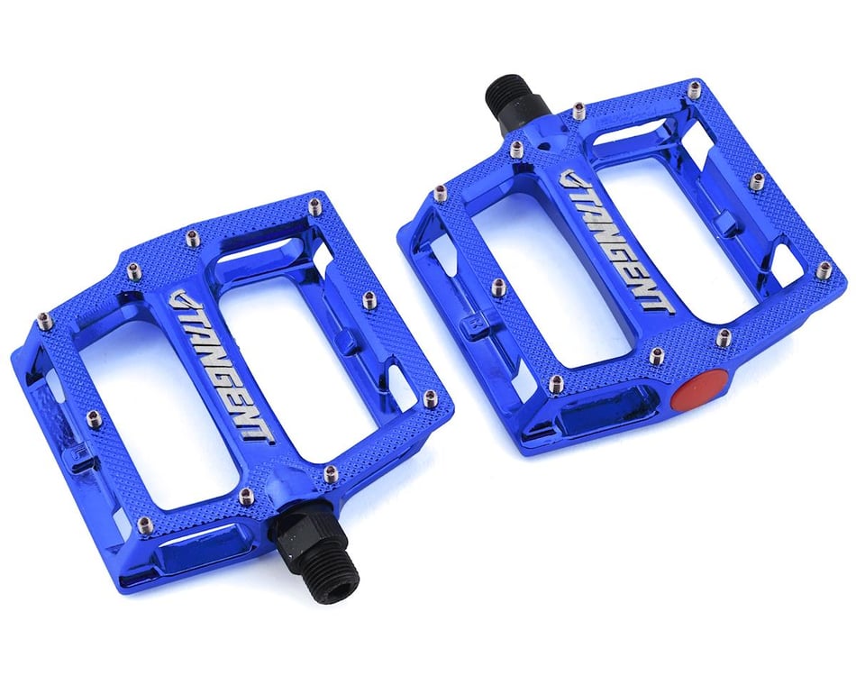 Blue store platform pedals