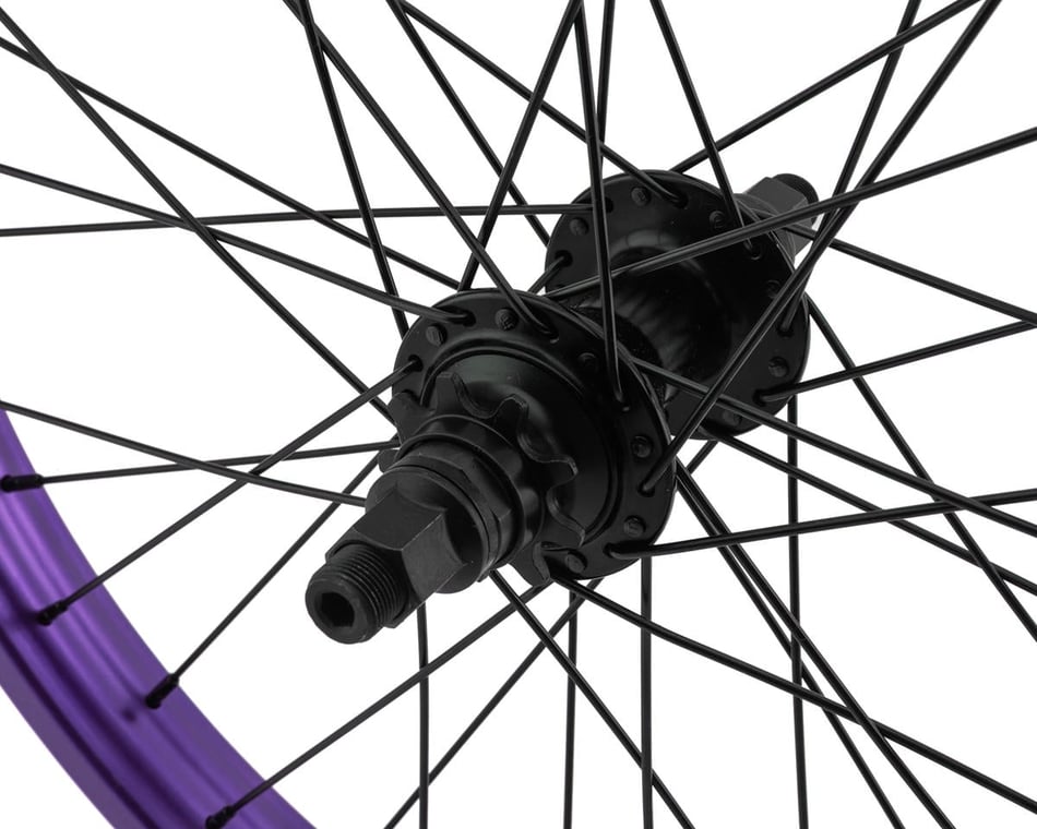 Theory Predict Cassette Wheel (Purple) (RHD) (20 x 1.75) - Dan's Comp