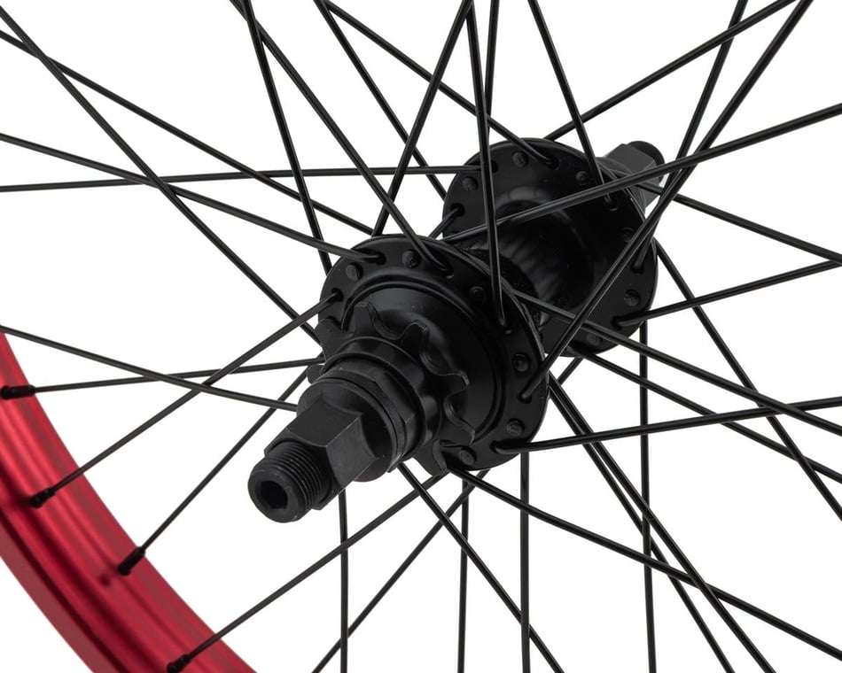 Theory Predict Cassette Wheel (Red) (RHD) (20 x 1.75) - Dan's Comp