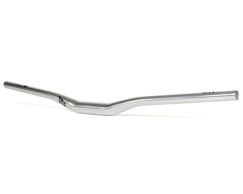 Silver mtb shop handlebars