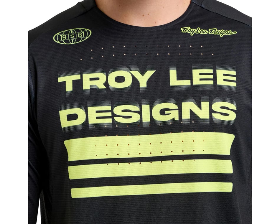 Troy Lee Designs Sprint Long Sleeve Jersey (Segment Black) - Dan's
