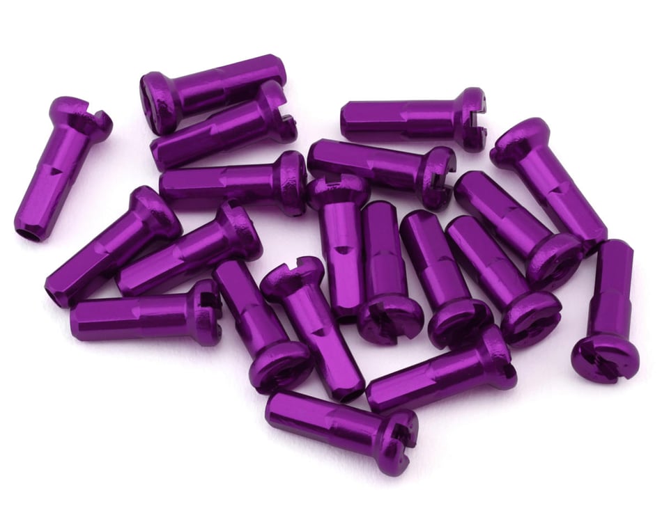 USA Brand 14g Alloy Nipples (Purple) (Bag of 20) - Dan's Comp