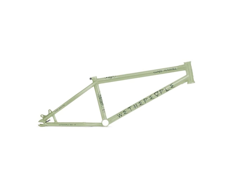 BMX 自転車 グリーン フレーム We The People Chaos Machine Frame (Green) - Dan's Comp