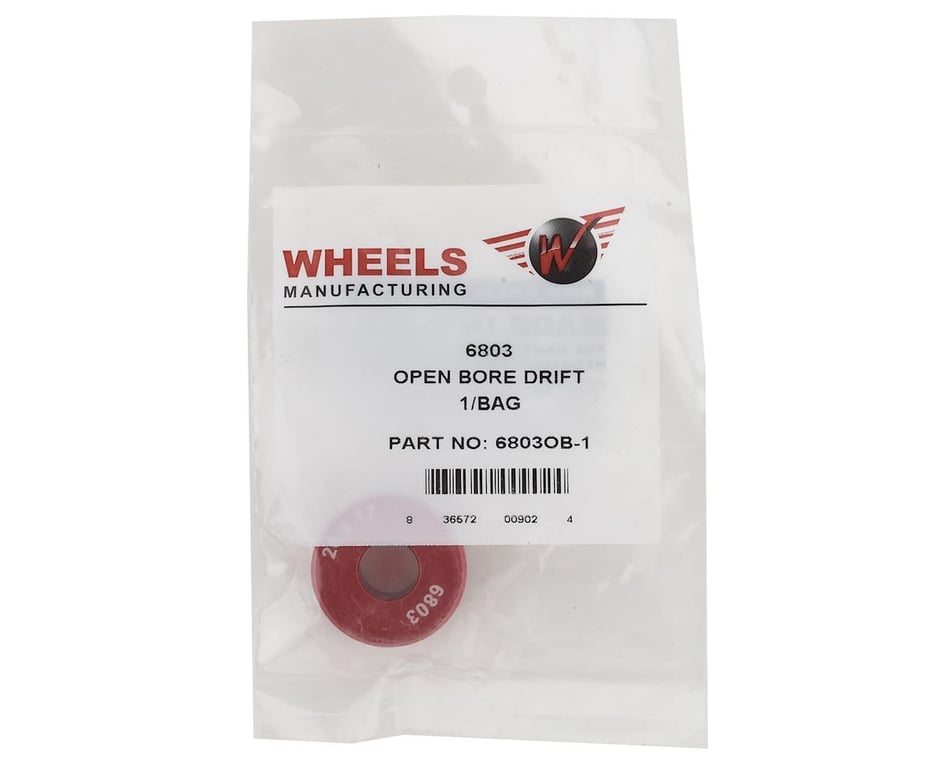 Wheels Manufacturing Open Bore Adaptor Bearing Drift for 6803 Bearings 