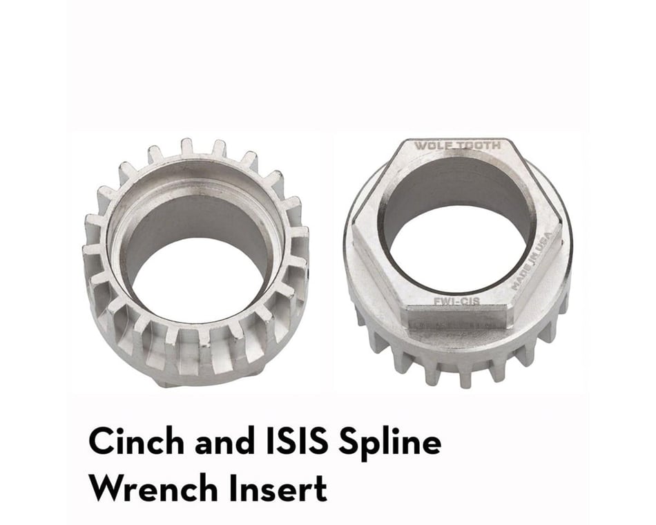 Wolf Tooth Components Cinch & ISIS Spline Pack Wrench Insert