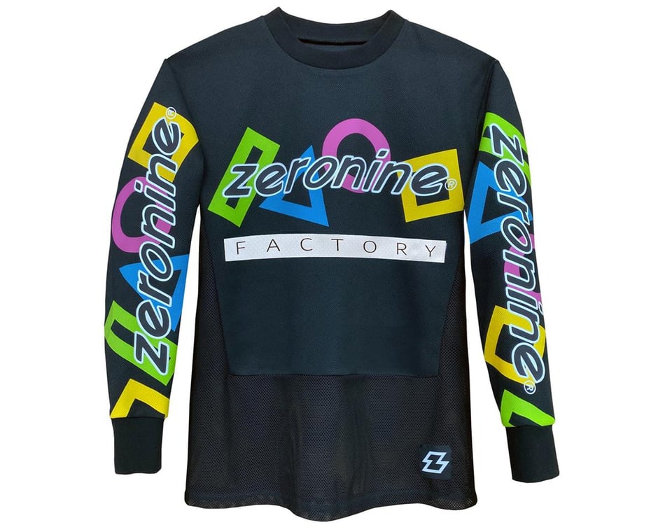 Zeronine Double Mesh Team Jersey (Black) (M) - Dan's Comp