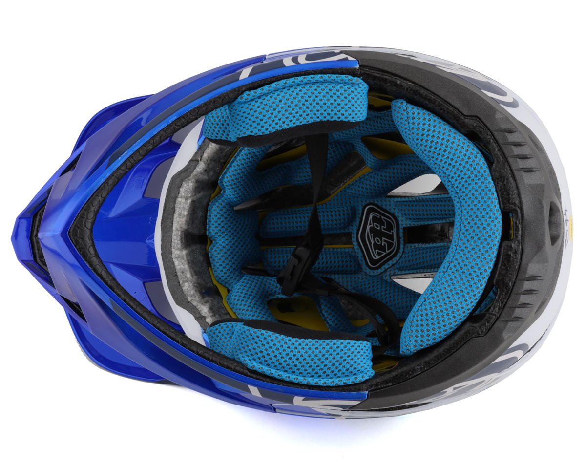 Troy Lee Designs Stage MIPS Helmet (Valance Blue) (XL/2XL) - Dan's Comp