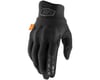 Image 1 for 100% Cognito Full Finger Gloves (Black/Charcoal) (2XL)