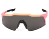 Image 1 for 100% Speedcraft SL Sunglasses (Matte Washed Out Neon Pink) (Smoke Lens)