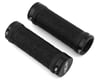Answer Flangeless Lock-On Grips (Black/Black) (Pair) (105mm)