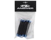 Image 2 for Answer Flangeless Lock-On Grips (Black/Blue) (Pair) (105mm)