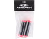 Image 2 for Answer Flangeless Lock-On Grips (Black/Flo Pink) (Pair) (105mm)