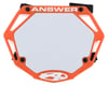 Image 1 for Answer 3D BMX Number Plate (Orange) (Mini)