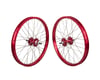 Black Ops DW1.1 20" Wheel Set (Red/Silver/Red) (3/8" Axle) (20 x 1.75)