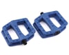 Eclat Centric Plastic Pedals (Blue) (9/16")