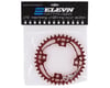 Image 2 for Elevn Flow 4-Bolt Chainring (Red) (39T)